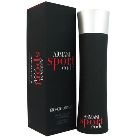 perfume armani code sport